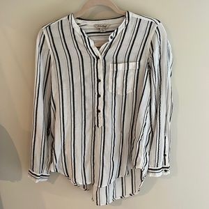 Lucky Brand Half Button Up